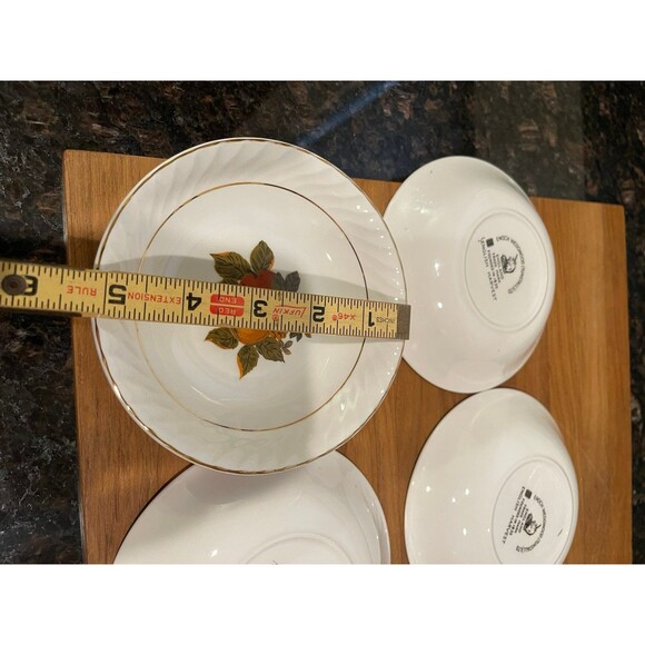 Set of 8 ENGLISH HARVEST Dessert Bowls - Picture 5 of 6